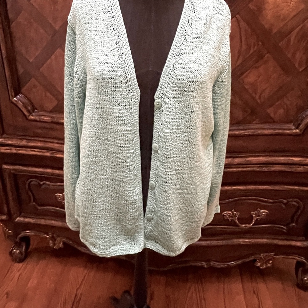 Pendleton Mint Colored Knit Sweater (L)
